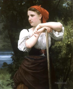 Faneuse Realismo William Adolphe Bouguereau Pinturas al óleo